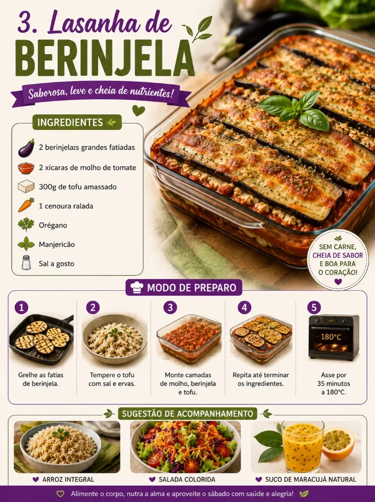 Lasanha de Berinjela