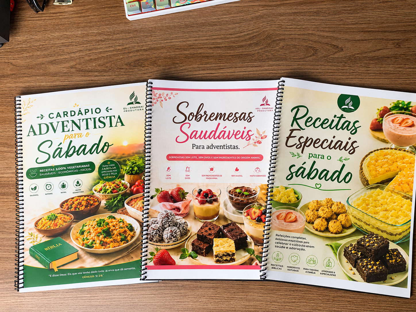 Páginas internas do guia de receitas 1